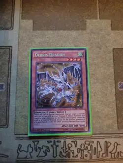 YUGIOH TCG DEBRIS DRAGON LC5D-EN009 SECRET 1ST EDITION NM - Image 1