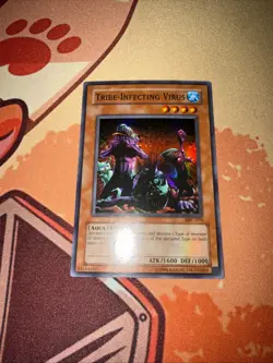 Tribe-Infecting Virus MFC-076 Super Rare Magician's Force Yu-Gi-Oh Near Mint - Image 1