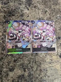 One Piece TCG 2x Perona OP06-093 SR Alternate Art Foil *SHIPS NOW* - Image 1