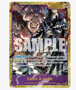 Kaido & Linlin OP08-119 Two Legends Foil One Piece CCG - Image 1