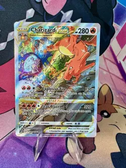 Pokemon TCG Charizard VSTAR SWSH262 Sword & Shield Promo Holo - Image 1