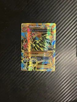 Pokemon Primal Groudon EX Shiny Full Art 97/98 Ultra Rare XY Ancient Origins MP - Image 1