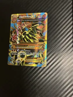 Pokemon Primal Groudon EX Shiny Full Art 97/98 Ultra Rare XY Ancient Origins MP - Image 2