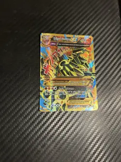 Pokemon Primal Groudon EX Shiny Full Art 97/98 Ultra Rare XY Ancient Origins MP - Image 3