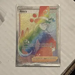 Avery 211/198 NM Sword & Shield Chilling Reign Pokemon TCG Rainbow Secret Rare - Image 1