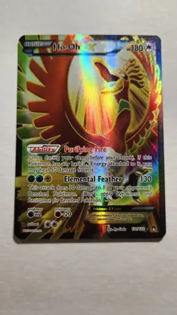 Ho-Oh EX 121/122 - XY Breakpoint Ultra Rare Full Art - Pokemon TCG - NM - Image 1