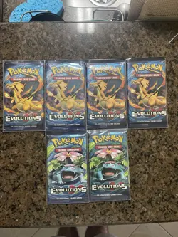 Pokemon TCG XY Evolutions Sealed Booster Pack (6 Booster packs) - Image 2