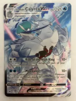 Pokemon TCG Ice Rider Calyrex VMAX TG15/TG30 Holo Ultra Rare💥💥💥 - Image 2