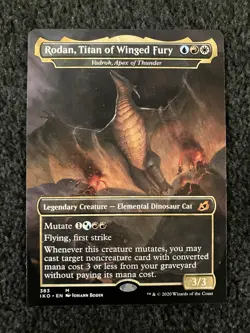 Magic MTG - Rodan, Titan of Winged Fury - Vadrok, Apex of Thunder - Ikoria IKO - Image 1