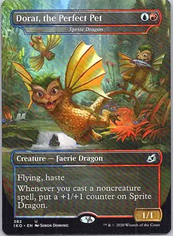 Dorat, the Perfect Pet - Sprite Dragon U Ikoria: Lair of Behemoths 382 LP - Image 1