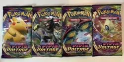 Pokemon SWSH Vivid Voltage Booster Pack Lot / Bundle - 20 Packs New Sealed TCG - Image 1