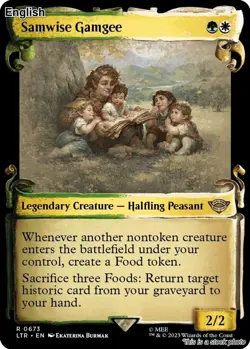 Samwise Gamgee (Showcase Scrolls) EN [LTR - 673] - LP TCG MTG - Image 1