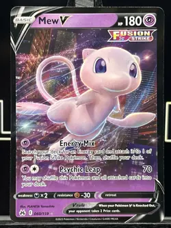Mew V 060/159 Crown Zenith Holo Pokemon TCG NM - Image 3