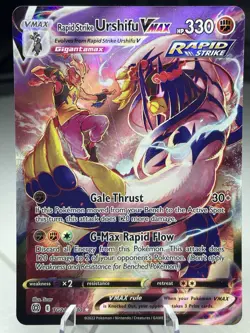 Rapid Strike Urshifu VMAX TG21/TG30 Brilliant Stars Trainer Gallery Pokemon TCG - Image 1