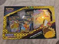 Pokemon Pikachu VMAX Crown Zenith Special Collection TCG Sealed Box - Image 1