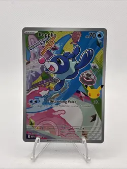 POPPLIO 2026 POKEMON MEGA EVOLUTION BLACK STAR PROMO #045 - Image 1