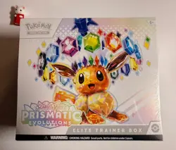 Pokemon TCG Scarlet & Violet Prismatic Evolutions ETB Eevee - Image 1