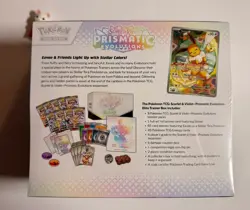 Pokemon TCG Scarlet & Violet Prismatic Evolutions ETB Eevee - Image 5