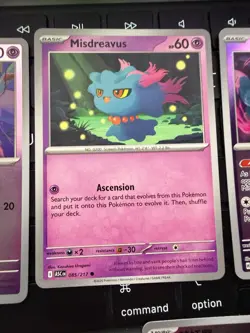 Misdreavus Mismagius Evolution Line Lot (7) Rev Holo Holo Rare Pokemon TCG NM - Image 3