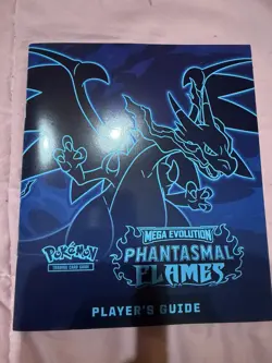 Pokemon TCG Phantasmal Flames Mega Evolution Player’s Guide Book - Image 1