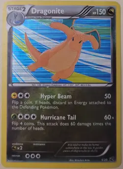 Pokemon TCG - Dragonite 5/20 Holo Rare Dragon Vault - English - MP - Image 1