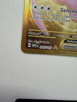 Mew ex 205/165 Scarlet & Violet 151 Hyper Rare Holo Full Art English HP 180 - Image 4