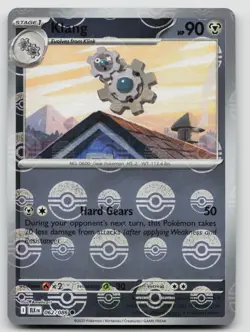 NM Klang (Poke Ball Pattern) 062/086 Holo Common Black Bolt Pokemon - Image 1