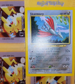 Pokemon Skarmory Neo Revelation Non-Holo Rare 23/64 WOTC 2001 NM - Image 2