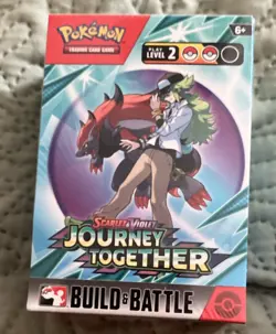 Pokemon TCG Scarlet & Violet—Journey Together Build & Battle Deck game - Image 1