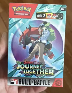 Pokemon TCG Scarlet & Violet—Journey Together Build & Battle Deck game - Image 2