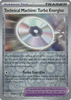 TECHNICAL MACHINE: TURBO ENERGIZE 179/182 Reverse Holo Paradox Rift Pokemon TCG - Image 1