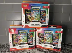 Pokemon TCG First Partner Series 2 Illustration Collection New Sealed, Lot Of 3 - Image 1