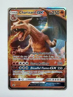 Charizard GX SM195 Promo Holo English Pokemon TCG Stage 2 HP 250 - Image 1