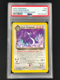 Pokemon 2002 Dark Dragonair 38/110 PSA 9 - Image 1