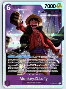 Monkey.D.Luffy ST26-005 One Piece Starter Deck 26: PURPLE/BLACK Monkey.D.Luffy - Image 1