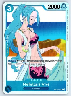 Nefeltari Vivi EB02-026 One Piece Extra Booster: Anime 25th Collection NM - Image 1