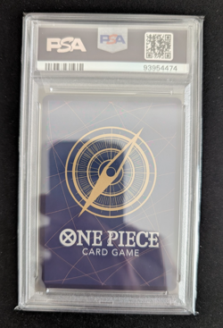 2022 ONE PIECE OP01-ROMANCE DAWN #025 ALTERNATE ART RORONOA ZORO PSA 10 - Image 2