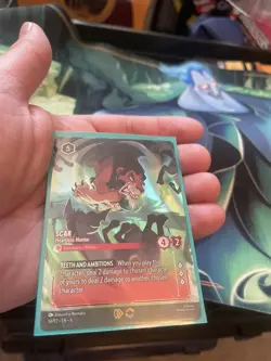 Scar - Heartless Hunter (Store Championship) - Disney Lorcana Promo Cards (DLPC) - Image 3