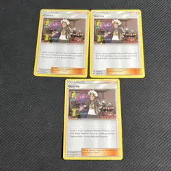 Guzma 115/147 Burning Shadows Supporter Pokemon Card Non-Holo 3 - Image 1