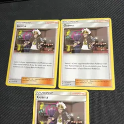 Guzma 115/147 Burning Shadows Supporter Pokemon Card Non-Holo 3 - Image 2