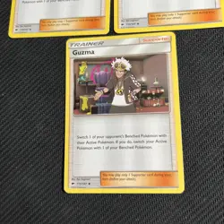 Guzma 115/147 Burning Shadows Supporter Pokemon Card Non-Holo 3 - Image 3