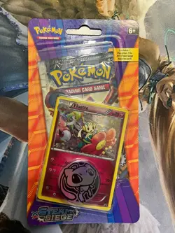 Pokemon "Steam Siege" 10-Card Sealed Checklane Booster (Volcanion) X1 - Image 1