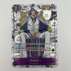 Kuzan Aokiji English Manga OP16-063 One Piece Card Game - The Time Of Battle - Image 3