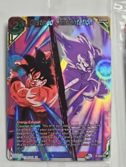 2X Dragon Ball Super CCG Destined Confrontation P-340 PR Promo Foil Cards - Image 3