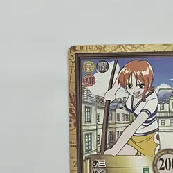 Bandai Carddass Hyper Battle ONE PIECE Nami C11 Character Card 1999 Japanese Vin - Image 3