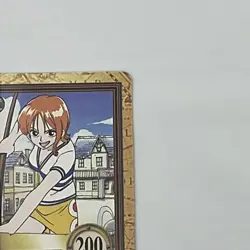 Bandai Carddass Hyper Battle ONE PIECE Nami C11 Character Card 1999 Japanese Vin - Image 4