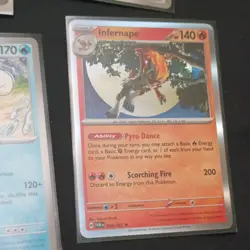 Pokemon TCG Twilight Masquerade/Paradox Rift 4-Card Holo Lot Crustle IR - Image 5