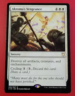 1x Akroma's Vengeance | Commander 2018 | MTG Magic Cards - Image 1