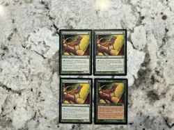 Mtg Basking Rootwalla x4 - Magic the Gathering Basking Rootwalla Lp - Image 1