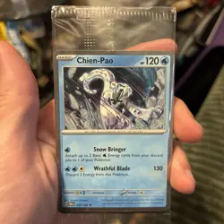 SEALED Pokemon TCG Chien-Pao 057/182 Cosmos Holo 2025 Knockout Collection - Image 1